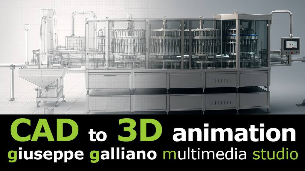 Dalla Progettazione al Marketing: Modelli CAD per animazioni in 3d
